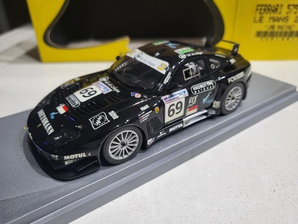 BBR GASOLINE 1:43 - Ferrari 575 GTC JMB Racing 24h Le Mans 2005 #69