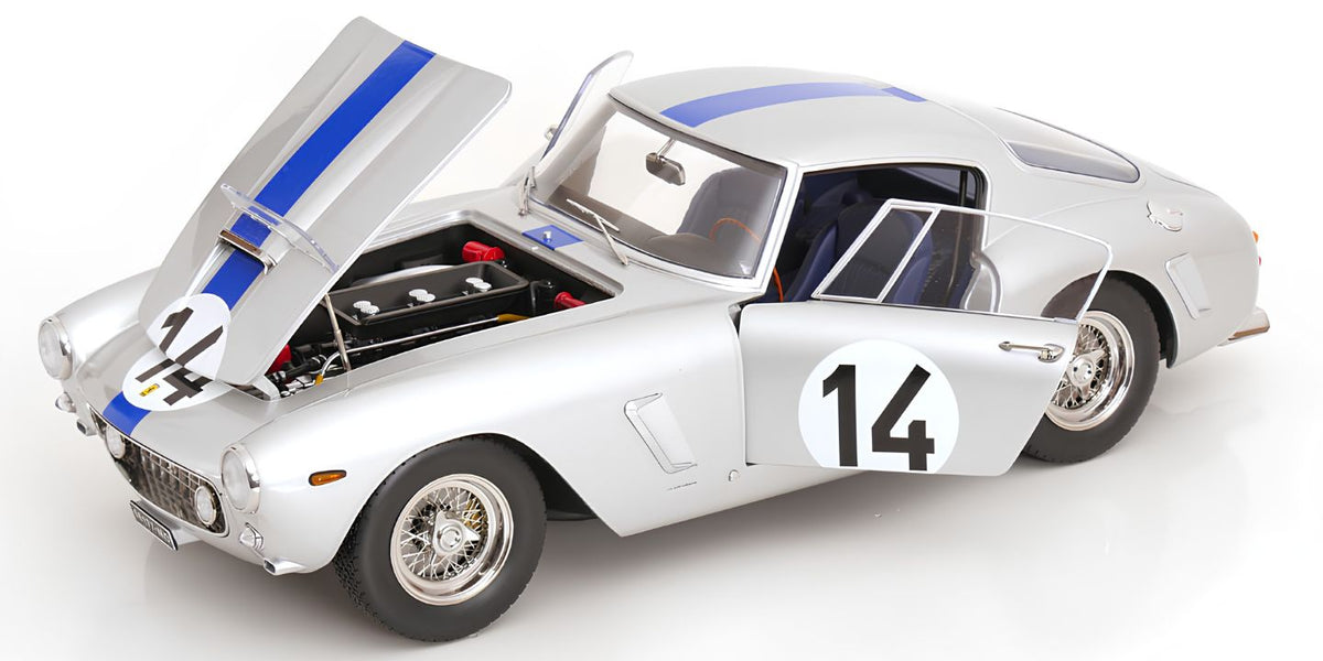 KK SCALE 1:12 -  FERRARI 250 GT SWB COMPETIZIONE #14 24H LE MANS 1961 **OPEN DOORS+ENGINE** (Copia)