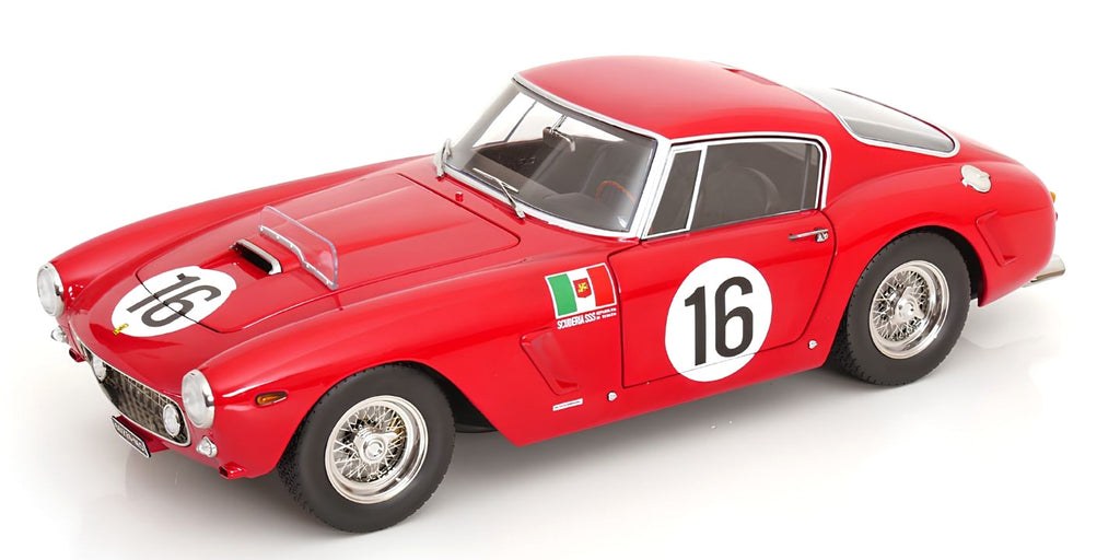 KK SCALE 1:12 -  FERRARI 250 GT SWB COMPETIZIONE SC. SERENISSIMA #16 24H LE MANS 1961 **OPEN DOORS+ENGINE** (Copia) (Copia)