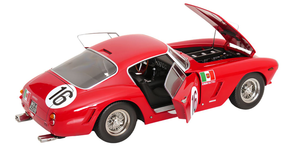 KK SCALE 1:12 -  FERRARI 250 GT SWB COMPETIZIONE SC. SERENISSIMA #16 24H LE MANS 1961 **OPEN DOORS+ENGINE** (Copia) (Copia)