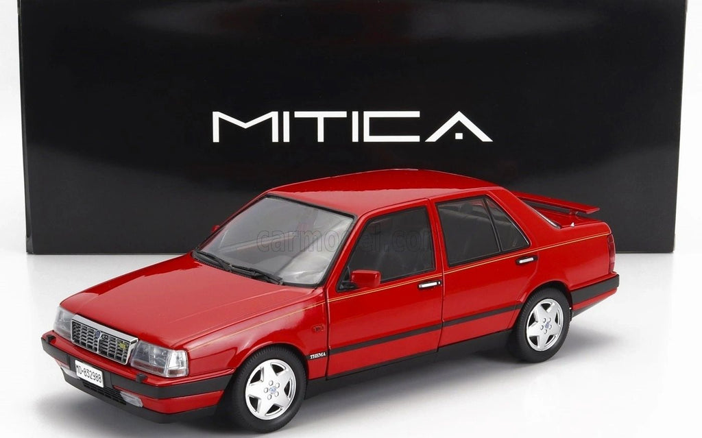 MITICA DIECAST 1:18 - LANCIA THEMA 8.32 FERRARI 2S 1988 WITH OPEN REAR WING Rosso Corsa