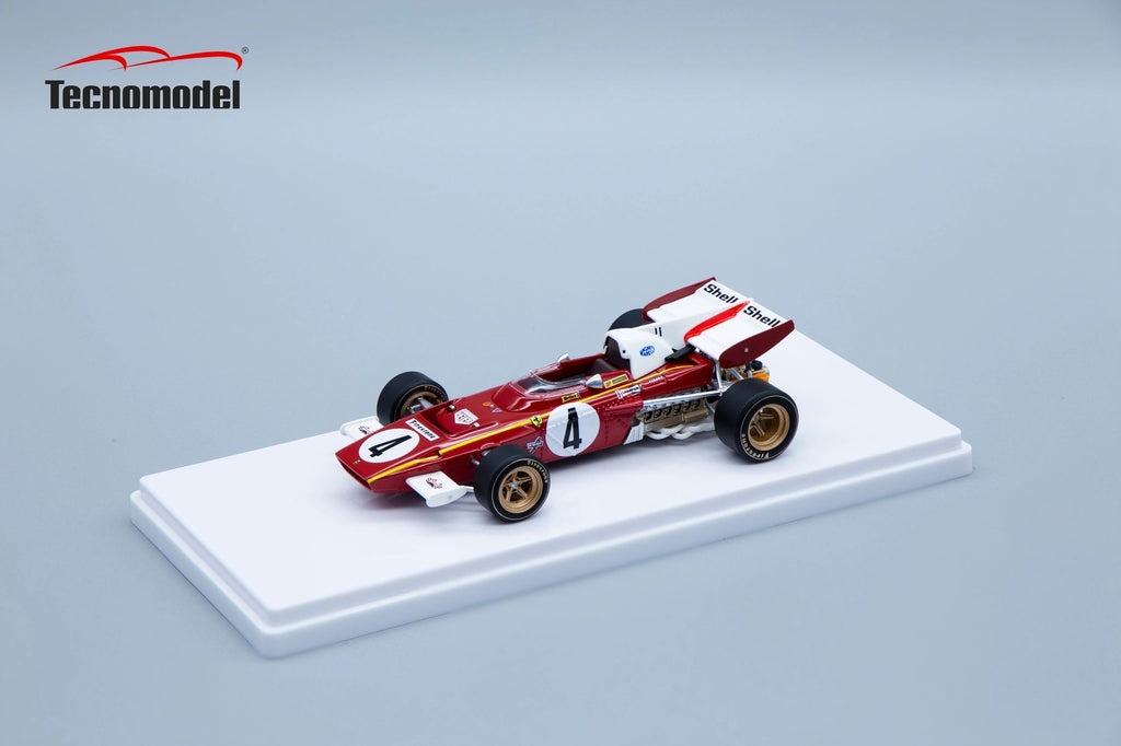 TECNOMODEL 1:43 - Ferrari 312 B2 GP Monaco 1971 Jackie Ickx