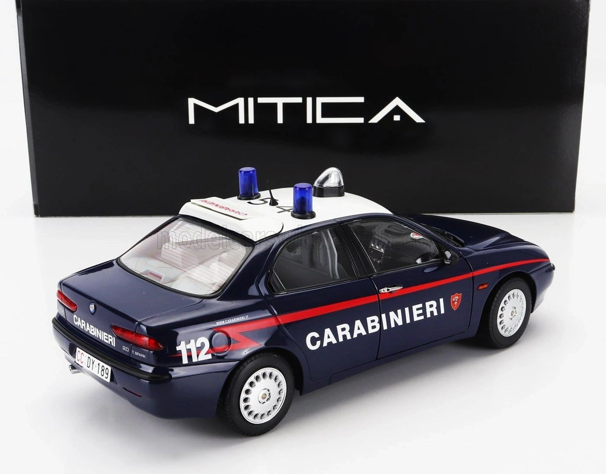 MITICA DIECAST 1:18 - Alfa Romeo 156 2.0 Twin spark Carabinieri 1997