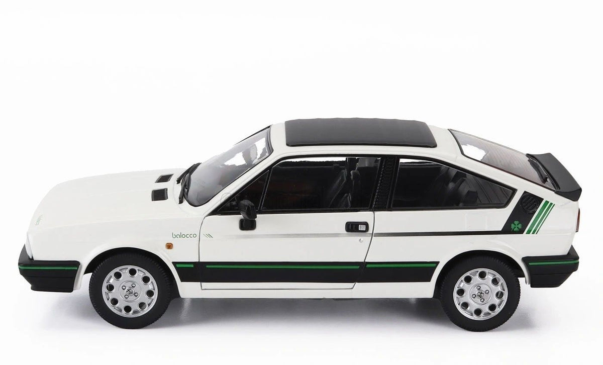 MITICA DIECAST 1:18 - ALFA ROMEO SPRINT 1.5 QUADRIFOGLIO VERDE BALOCCO 1984