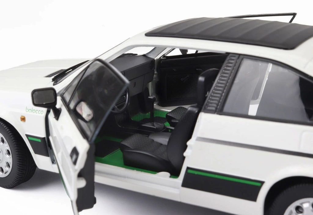 MITICA DIECAST 1:18 - ALFA ROMEO SPRINT 1.5 QUADRIFOGLIO VERDE BALOCCO 1984