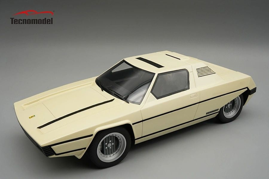 TECNOMODEL - 1:18 Ferrari 308 GT Bertone Rainbow 1976 metallic white