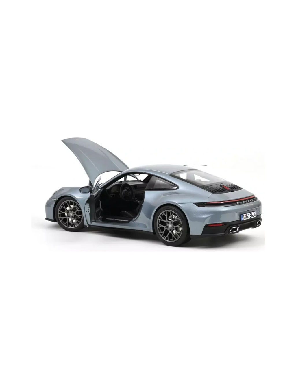 NOREV 1:18 - PORSCHE 911 (992-2) CARRERA COUPE 2024 Silver met.