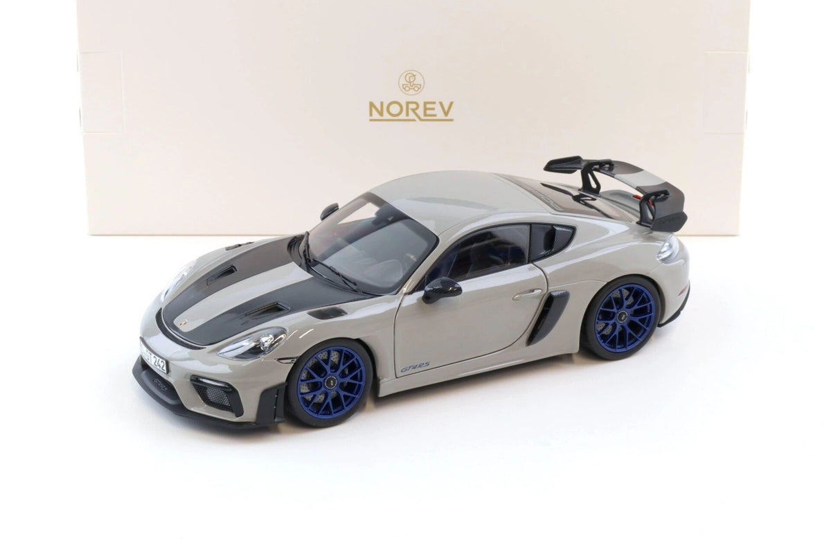 NOREV 1:18 - Porsche Cayman GT4 RS  "Weissachpackage" 2023 - Chalk grey
