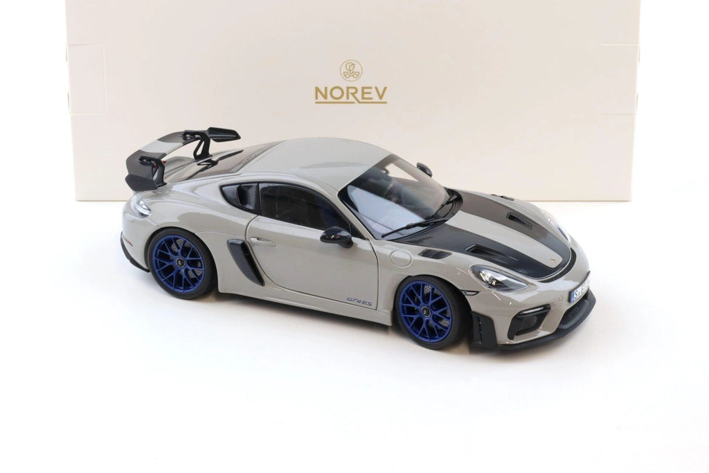NOREV 1:18 - Porsche Cayman GT4 RS  "Weissachpackage" 2023 - Chalk grey