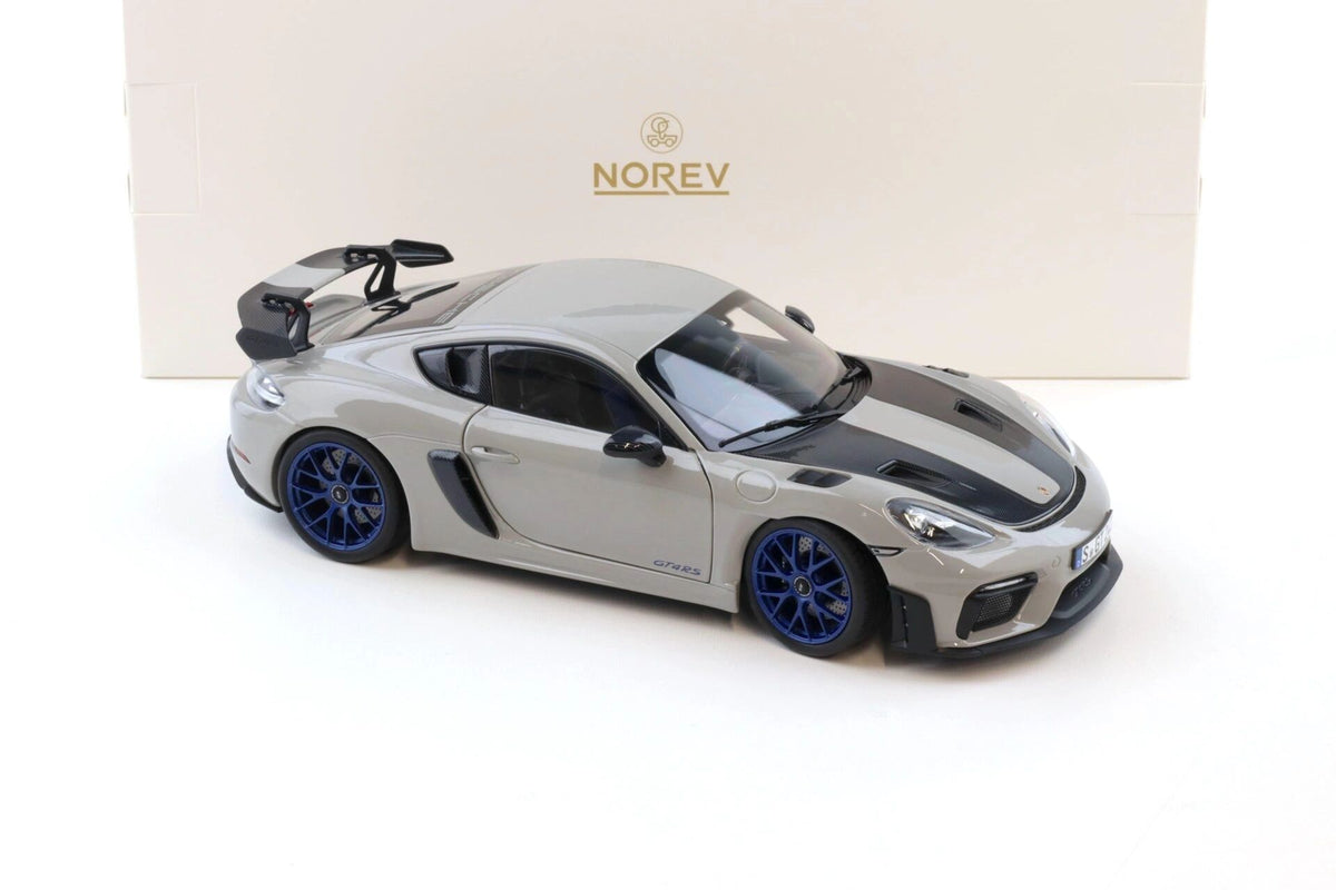 NOREV 1:18 - Porsche Cayman GT4 RS  "Weissachpackage" 2023 - Chalk grey