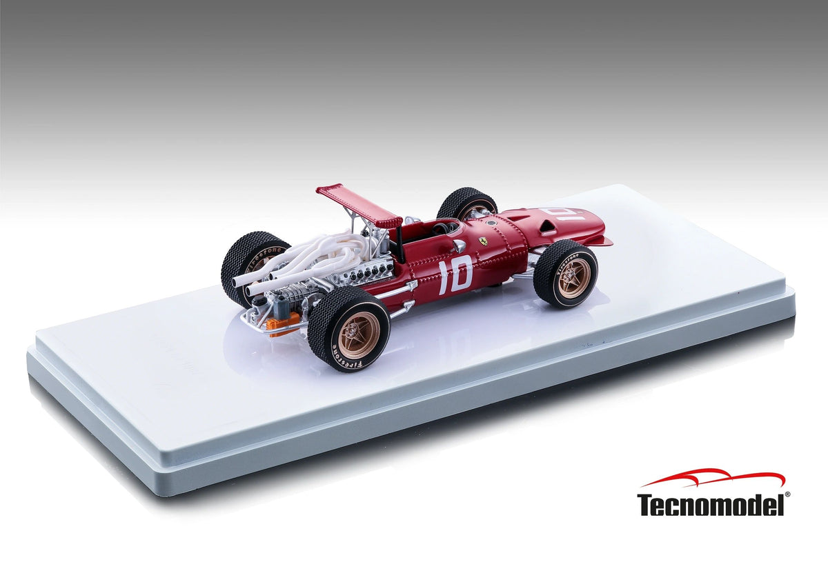 TECNOMODEL 1:43 - Ferrari 312 F1-68 GP Dutch Jackie Ickx #10