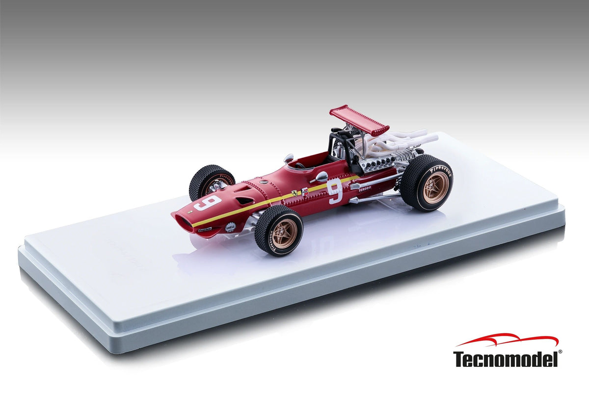 TECNOMODEL 1:43 - Ferrari 312 F1-68 GP Nurburgring Jackie Ickx #9