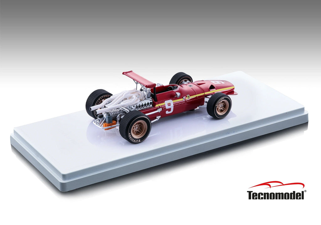 TECNOMODEL 1:43 - Ferrari 312 F1-68 GP Nurburgring Jackie Ickx #9