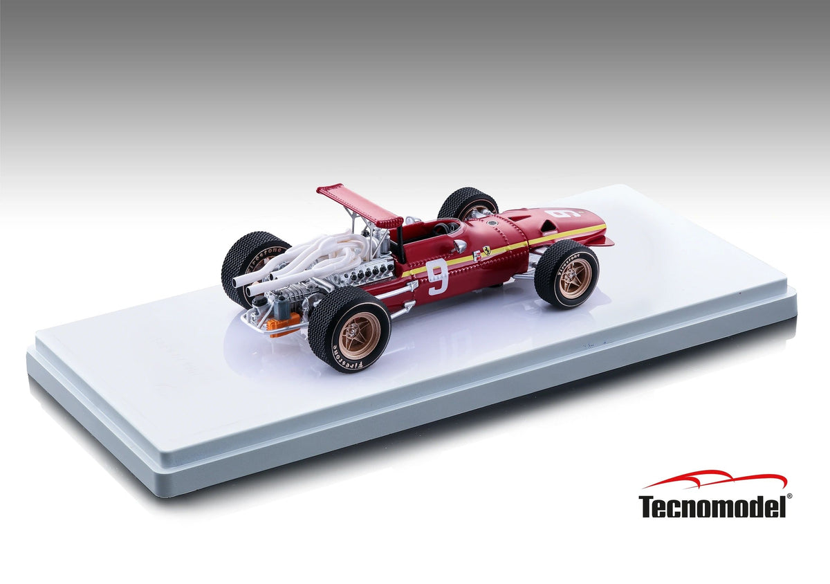 TECNOMODEL 1:43 - Ferrari 312 F1-68 GP Nurburgring Jackie Ickx #9
