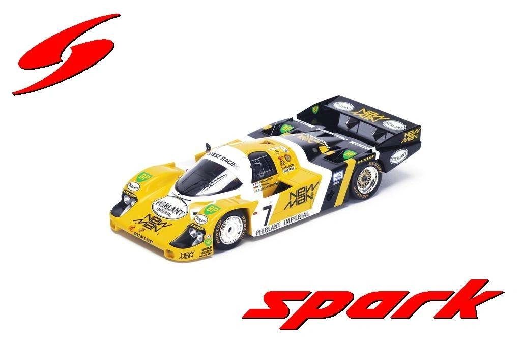 SPARK 1:18 - Porsche 956 NEWMAN #7 Winner 24H Le Mans 1984 H. Pescarolo - K. Ludwig