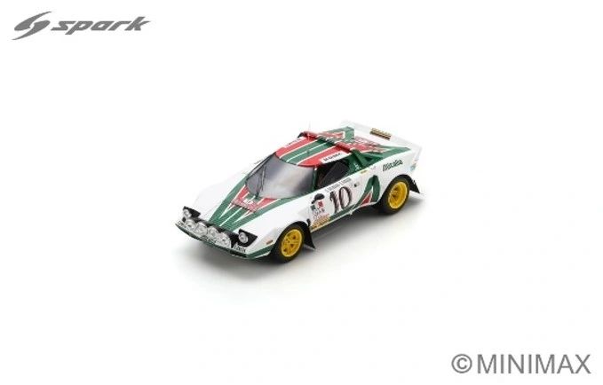 **PRE-ORDER** SPARK 1:18 - LANCIA Stratos N°10 WINNER Rallye Monte Carlo 1976