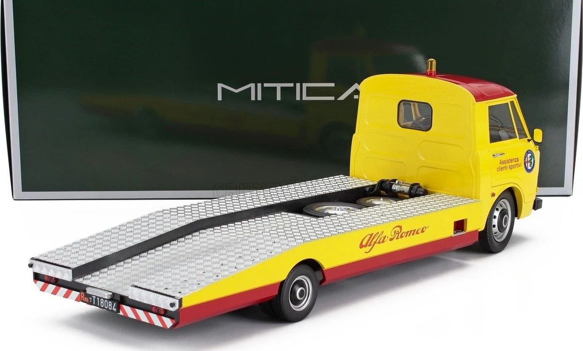 MITICA DIECAST 1:18 - ALFA ROMEO A12 (F12) CARRO ATTREZZI II SERIE 1977 CORSE CLIENTI