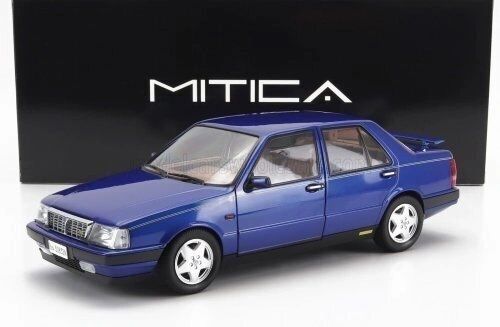 MITICA DIECAST 1:18 - LANCIA THEMA 8.32 FERRARI 1S 1986 WITH OPEN REAR WING Blue Lizard