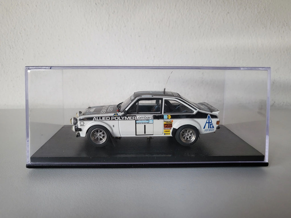 MINICHAMPS 1:43 - FORD ESCORT MKII Allied Polymer RAC '75 Mikkola
