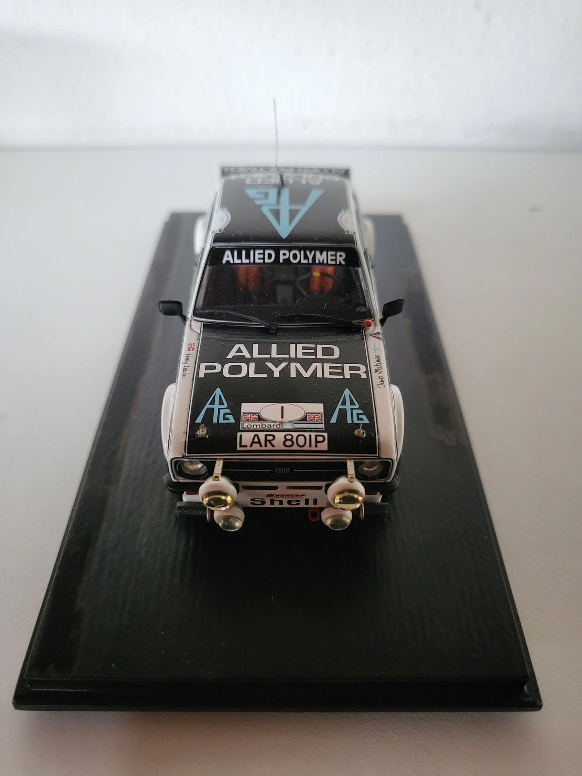 MINICHAMPS 1:43 - FORD ESCORT MKII Allied Polymer RAC '75 Mikkola