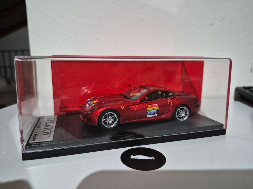 LOOKSMART 1:43 - Ferrari 599 GTB Fiorano 60° anniversario 2007 L/E STICKTOY
