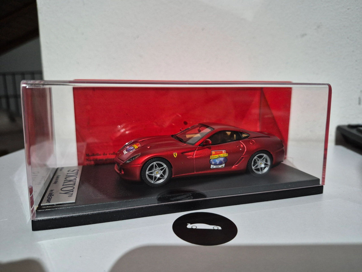 LOOKSMART 1:43 - Ferrari 599 GTB Fiorano 60° anniversario 2007 L/E STICKTOY