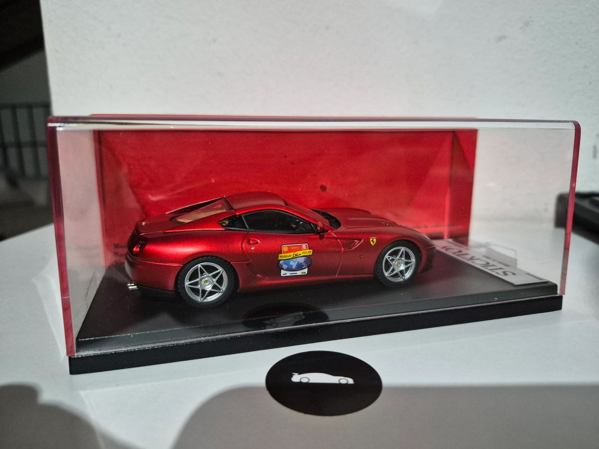 LOOKSMART 1:43 - Ferrari 599 GTB Fiorano 60° anniversario 2007 L/E STICKTOY