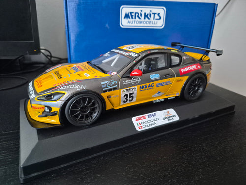 1:18 MERIKITS - Maserati Granturismo Swiss Team GT4 Series 2016 #35