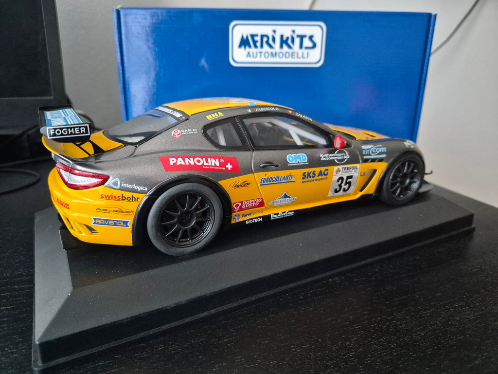 1:18 MERIKITS - Maserati Granturismo Swiss Team GT4 Series 2016 #35