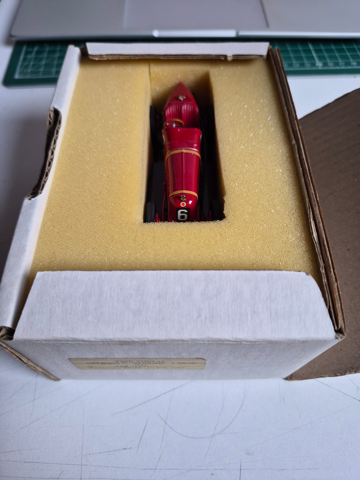1:43 TSSK-MCM Alfa Romeo P1 GP d'Italia 1923 A. Ascari