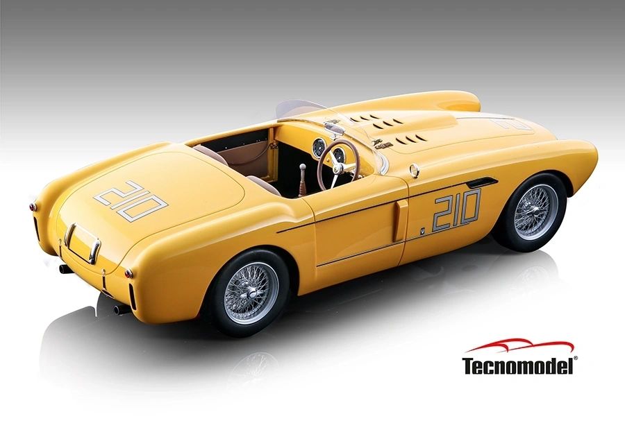 TECNOMODEL - 1:18 Ferrari 340 Mexico Spyder Watkins Glen GP 1955 car #210 6° place Driver: Preston Gray
