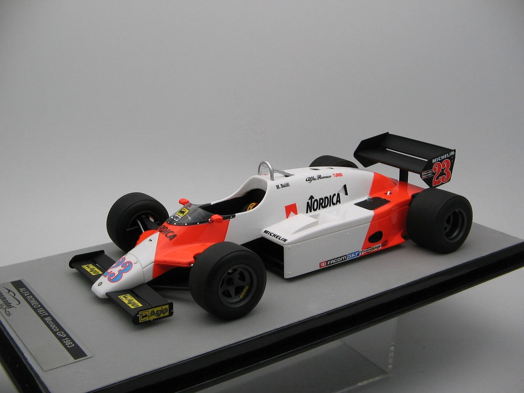 TECNOMODEL - 1:18 Alfa Romeo 183T F1 GP Monaco 1983 Mauro Baldi