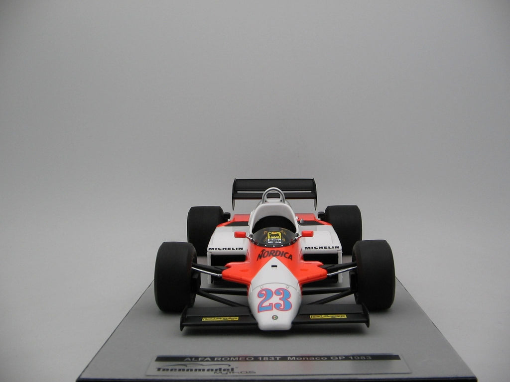 TECNOMODEL - 1:18 Alfa Romeo 183T F1 GP Monaco 1983 Mauro Baldi