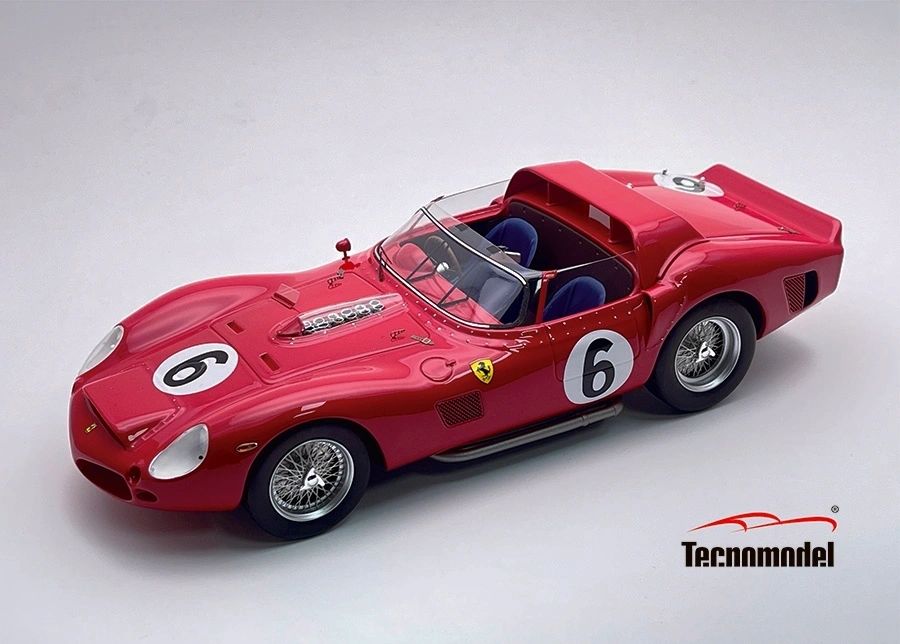 TECNOMODEL - 1:18 Ferrari 330 TRI-LM Le Mans 24h 1962 car #6 Winner Driver: O.Gendebien-P.Hill w/case