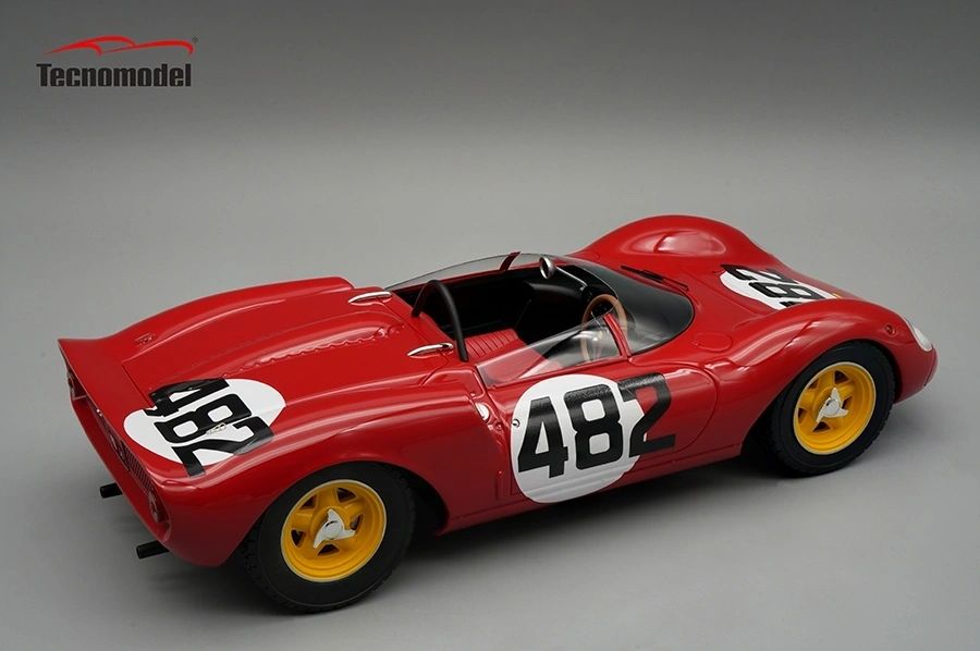 TECNOMODEL - 1:18 Ferrari Dino 206SP SEFAC Cesana-Sestriere 1965 L. Scarfiotti