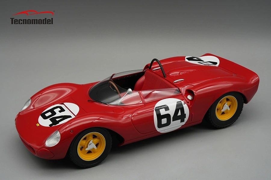 TECNOMODEL - 1:18 Ferrari Dino 206SP SEFAC Freiburg-Schaunsland 1965 L. Scarfiotti