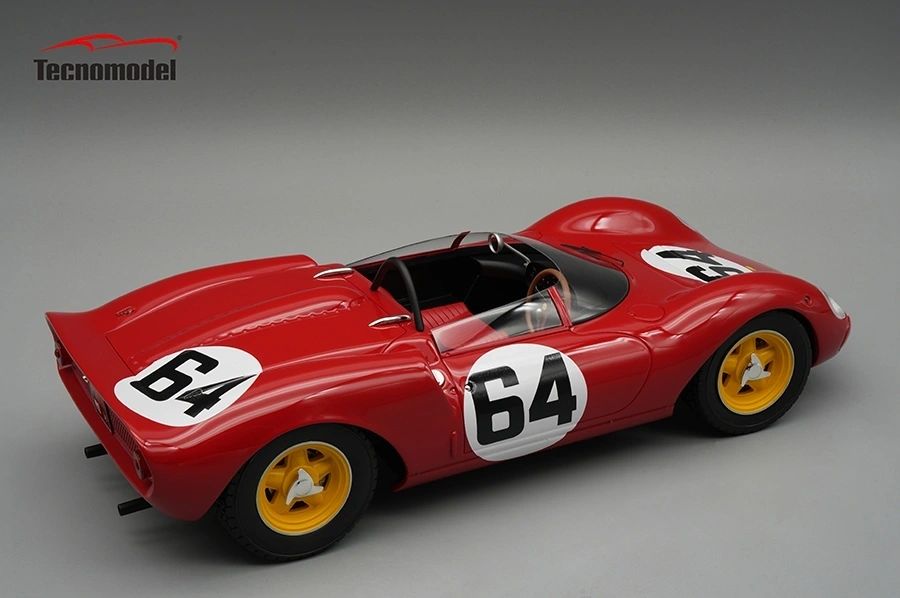 TECNOMODEL - 1:18 Ferrari Dino 206SP SEFAC Freiburg-Schaunsland 1965 L. Scarfiotti