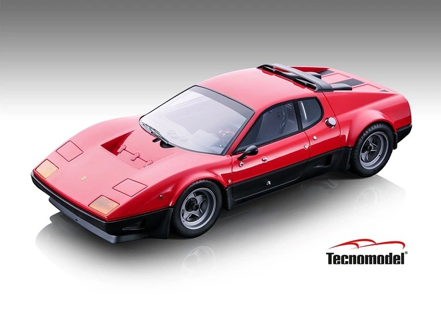 TECNOMODEL - 1:18 Ferrari 512BB Corsa clienti Rosso corsa 1978