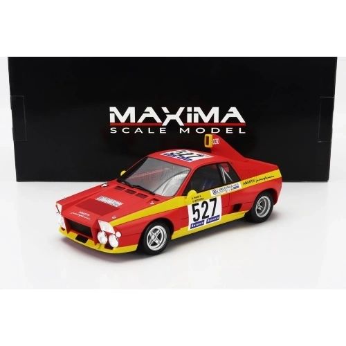 MAXIMA 1:18 - Fiat Abarth 030 Pininfarina, 2nd Giro d'Italia 1974 Pianta-Becker