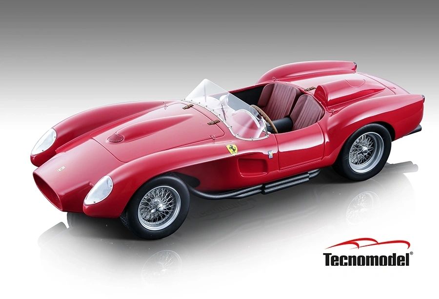 TECNOMODEL - 1:18 Ferrari 250 TR Pontoon Fender rosso corsa 1957