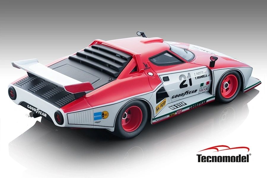 TECNOMODEL - 1:18 Lancia Stratos Gruppo 5 Mondiale Marche Vallelunga 1976 #21 C.Facetti - V.Brambilla