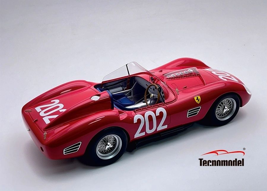 TECNOMODEL - 1:18 Ferrari 250 TR59-60 Targa Florio 1960 #202 DNF w/showcase