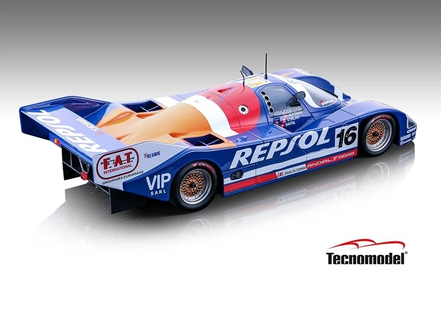 TECNOMODEL 1:18 - Porsche 962C Le Mans 24h 1991 #16 Drivers: H.Huysman - B.Santal - R.Stirling