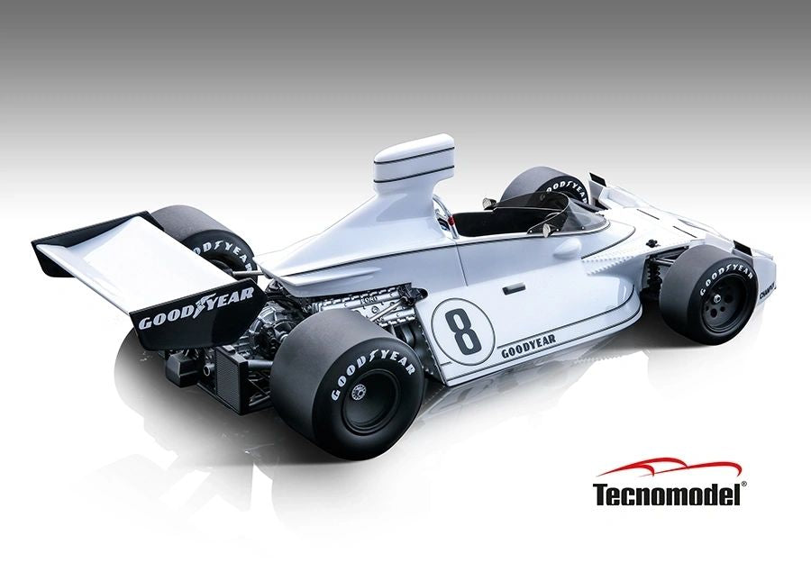 TECNOMODEL 1:18 - Brabham BT44 F1 #8 GP Sweden 1974 Von Opel