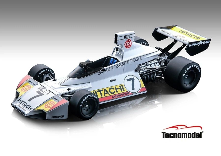 TECNOMODEL 1:18 - Brabham BT44 F1 #7 GP Belgium 1974 Reutemann