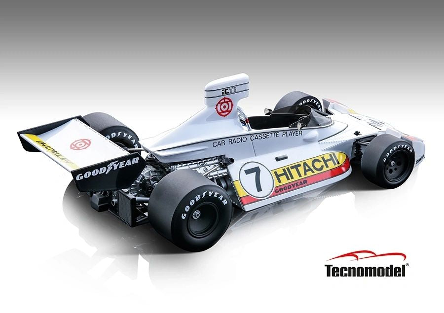 TECNOMODEL 1:18 - Brabham BT44 F1 #7 GP Belgium 1974 Reutemann