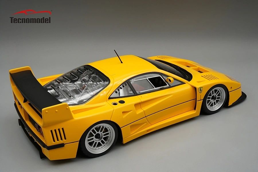 TECNOMODEL - 1:18 Ferrari F40 LM 1996 Giallo Modena w/enkei rims