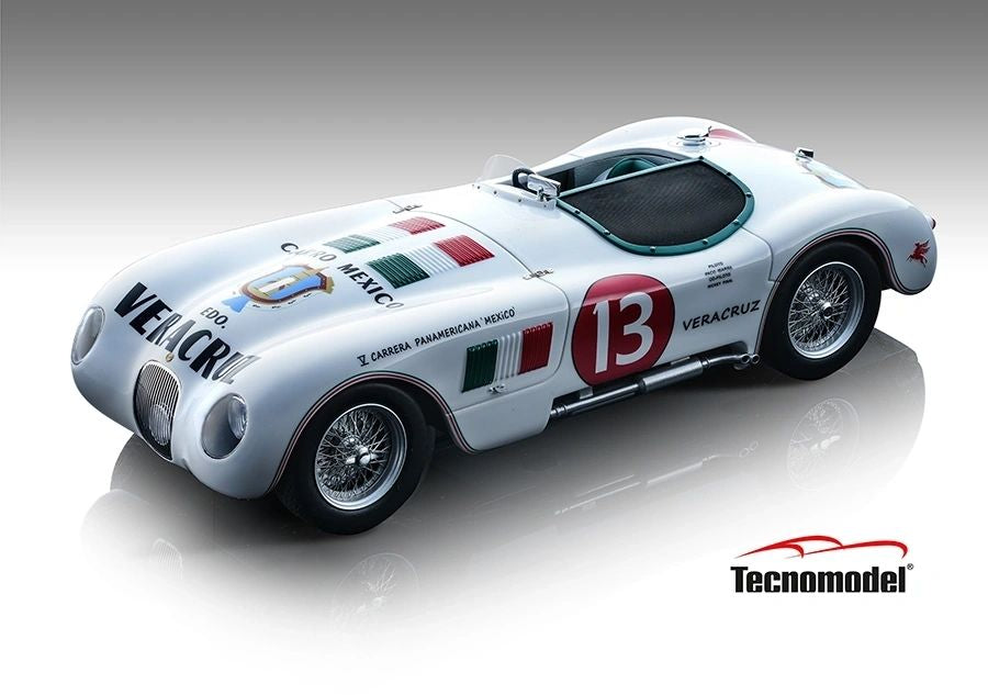TECNOMODEL - 1:18 Jaguar C-Type Carrera Panamericana 1954 F.IBARRA - F.PINAL