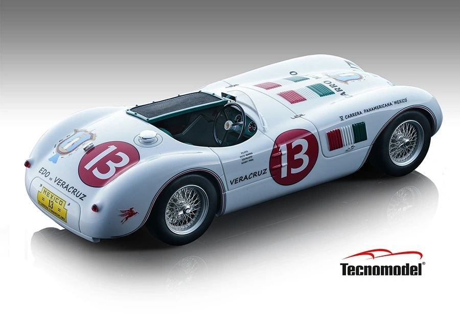TECNOMODEL - 1:18 Jaguar C-Type Carrera Panamericana 1954 F.IBARRA - F.PINAL