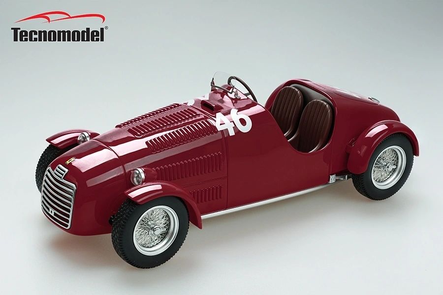 TECNOMODEL - 1:18 Ferrari 125C Circuito di Vigevano 1947 F. Cortese